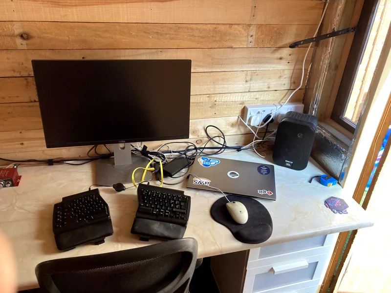 shed office desk